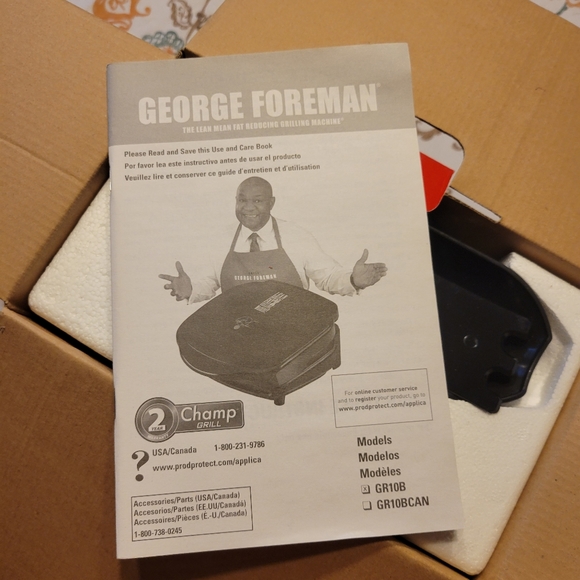 George Foreman Champ grill - Picture 4 of 9